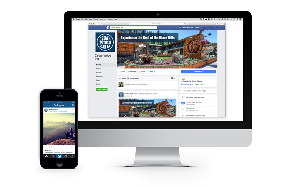 Social Media channels build an online community of followers