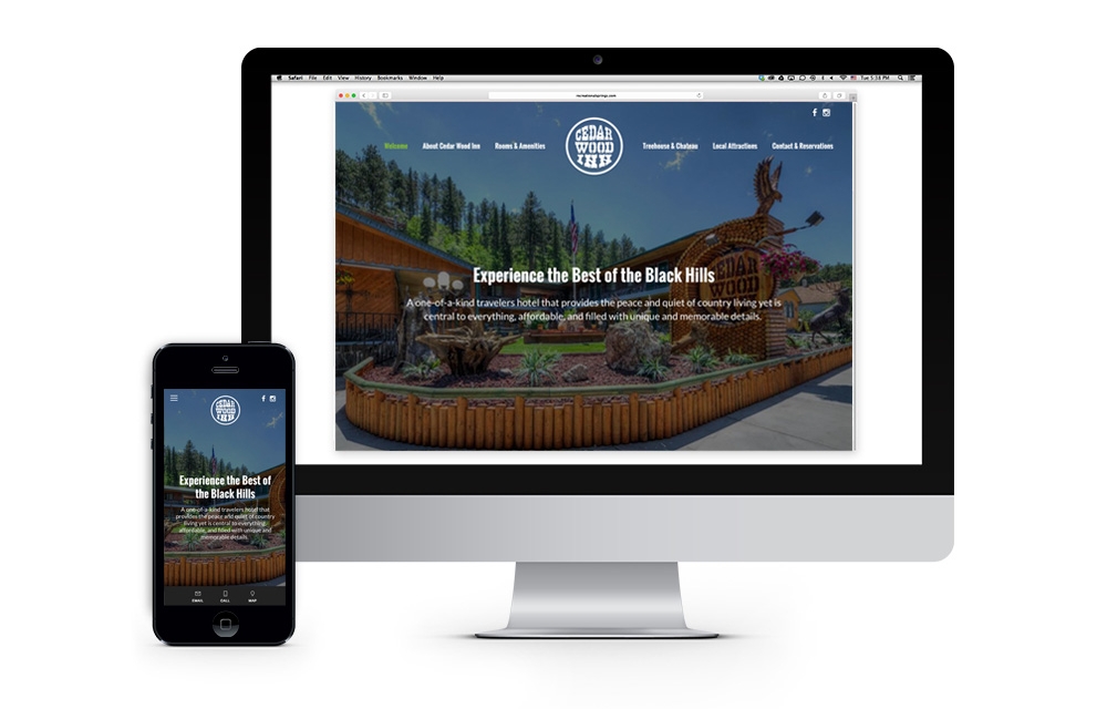 Responsive website design and development