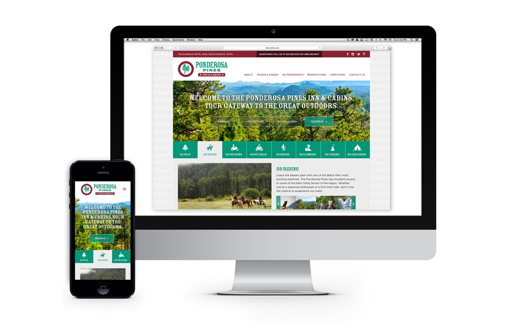 Proposed responsive website design