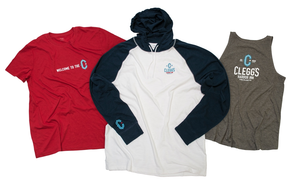 Branded staff uniforms present a professional yet casual look