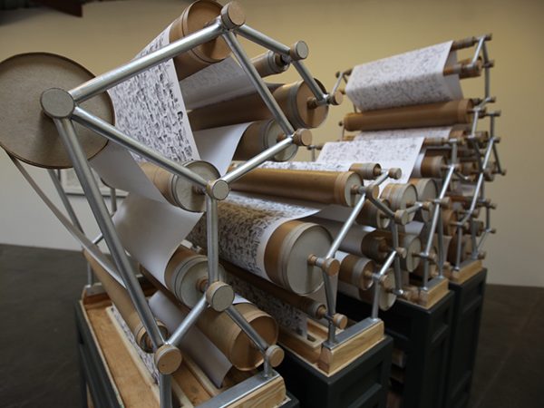 Printing Press Sculpture : Kiel Johnson