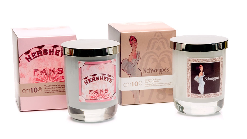 Hershey's & Schweppes luxury candles
