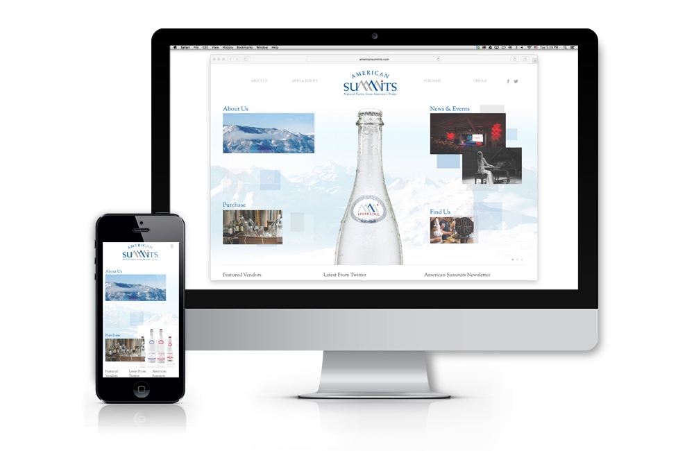 american summits website design and development