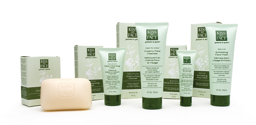 Kiss My Face Potent and Pure Facial Care Line