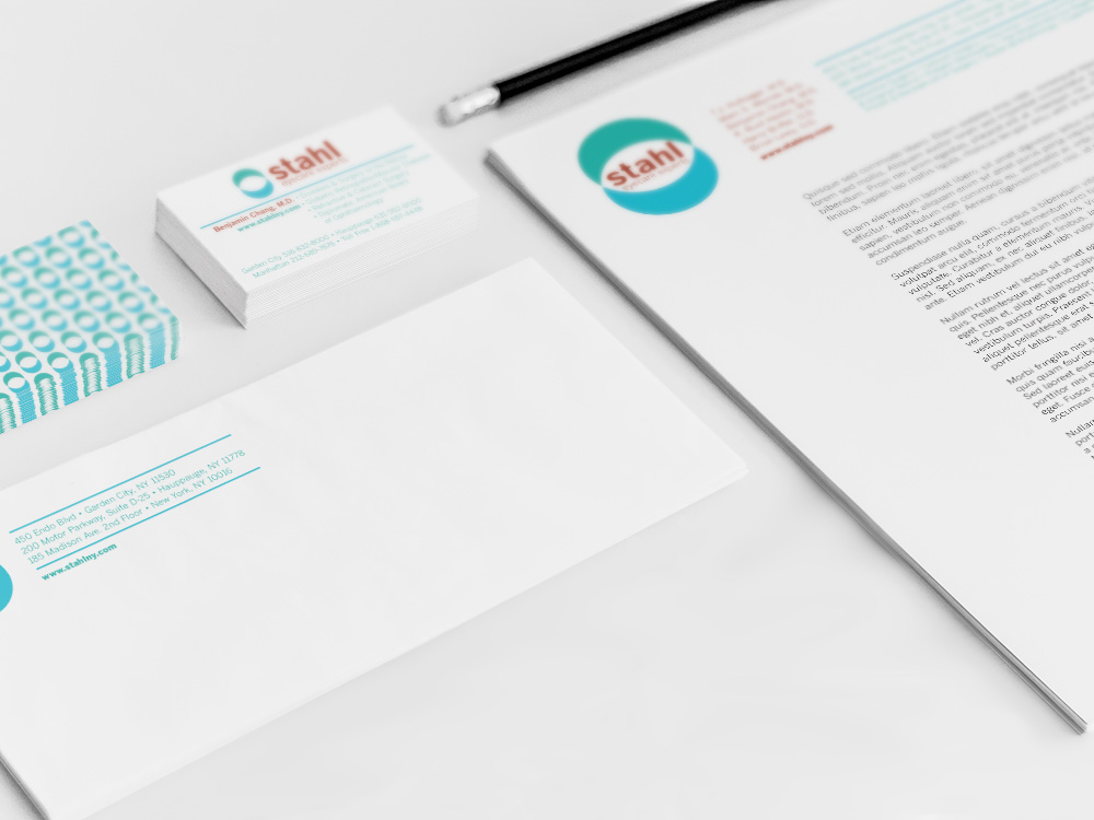 Stahl Eyecare : creating consistency in brand and messaging across all forms of client interaction