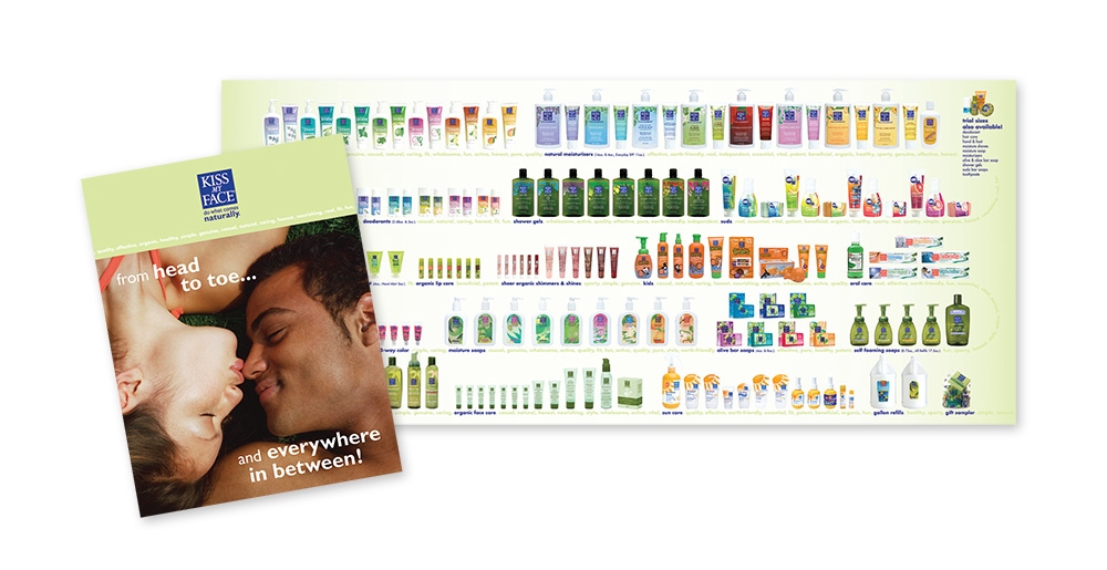 Kiss My Face full line brochure