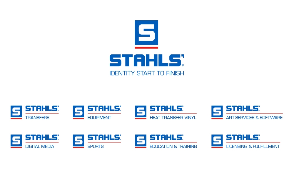 STAHLS' brand identity system