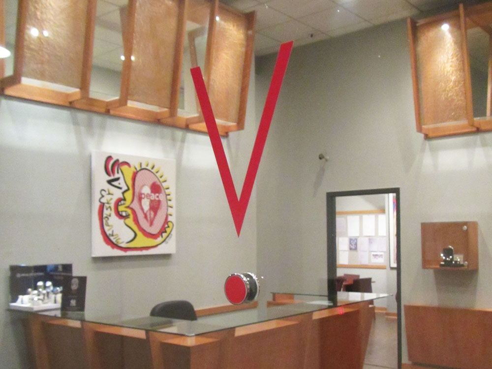 ViewPoint brand symbol signage