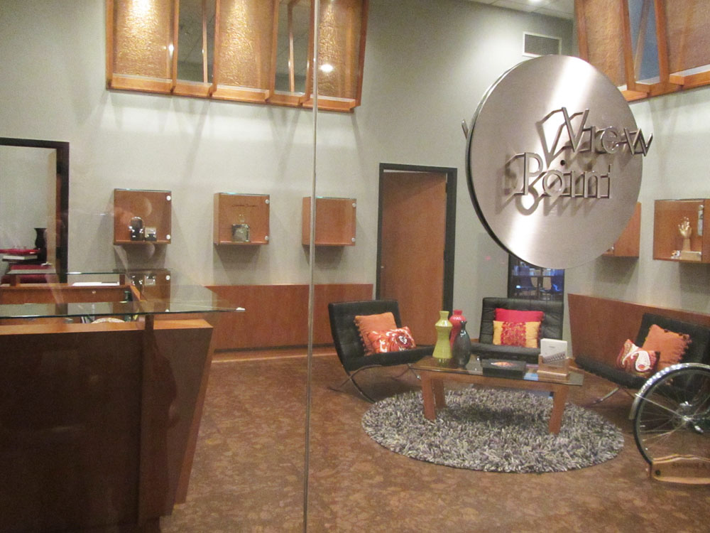 ViewPoint showroom interiors and signage