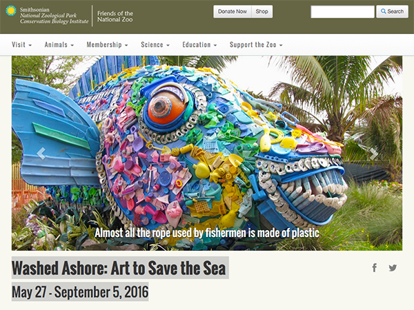 EcoInvention Washed Ashore Fish