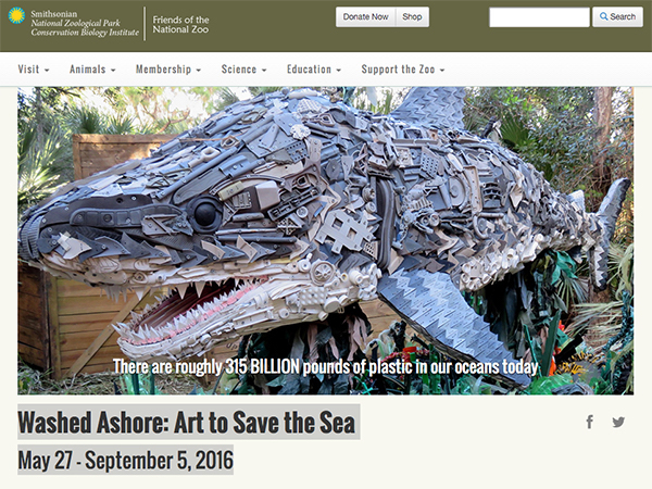 EcoInvention Washed Ashore Shark