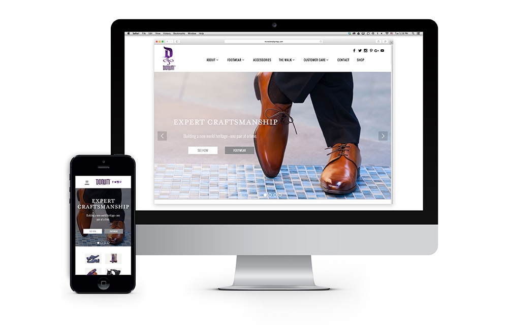 DONUM responsive web design and development creates a strong communication platform online