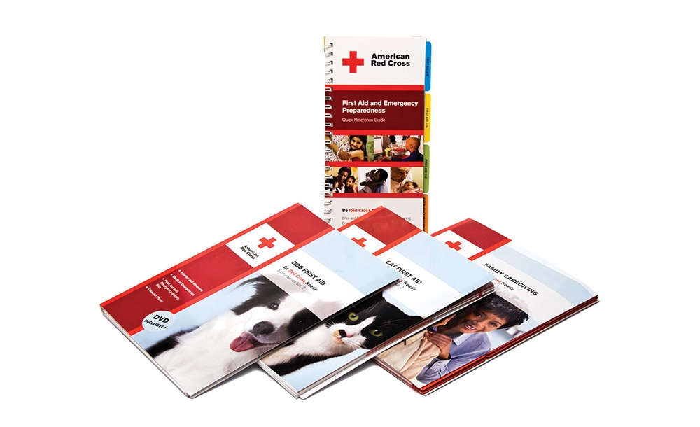 American Red Cross first aid and safety book series