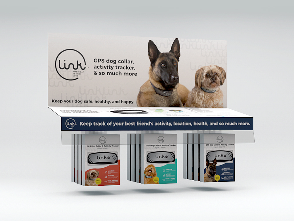 LINK AKC Point of Sale Display Design